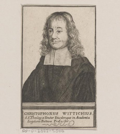 Portrait of Christophorus Wittichius