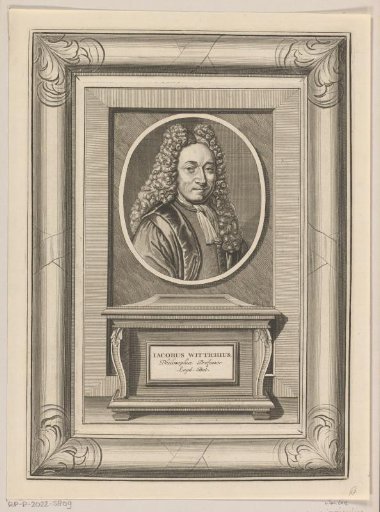 Portrait of Jacobus Wittichius