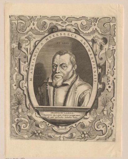 Portrait of Adriaan van Meerbeeck at the age of 57