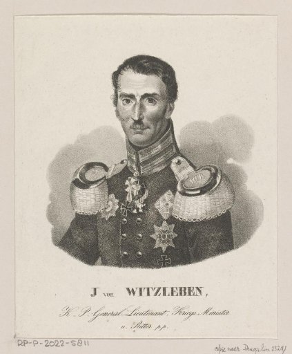 Portrait of Job von Witzleben