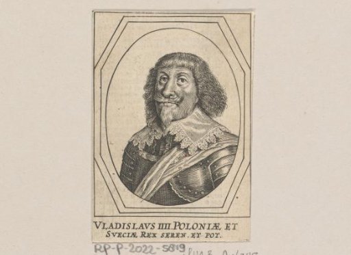 Portrait of Wladislaus IV of Poland