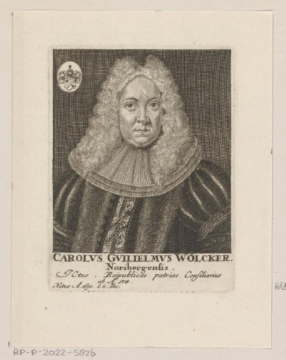 Portrait of Carl Wilhelm Wölckern