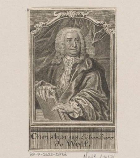 Portrait of Christian Wolff