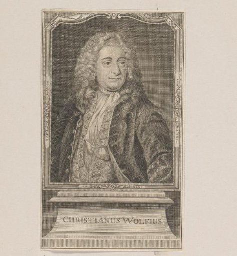 Portrait of Christian Wolff