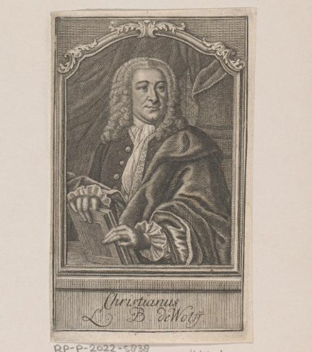 Portrait of Christian Wolff