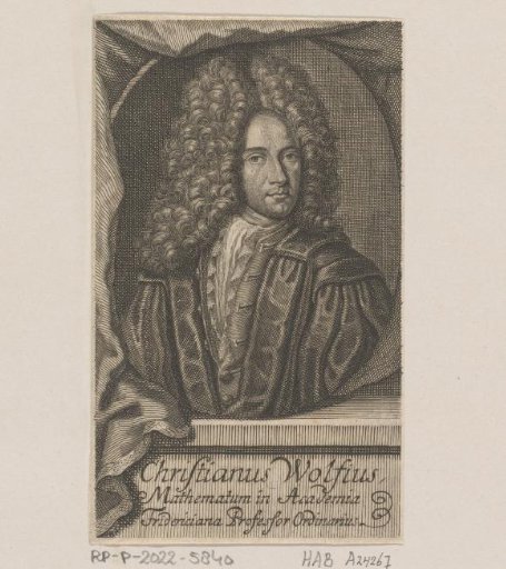 Portrait of Christian Wolff