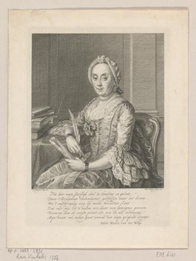 Portrait of Sara Maria van der Wilp