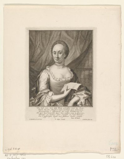 Portrait of Sara Maria van der Wilp