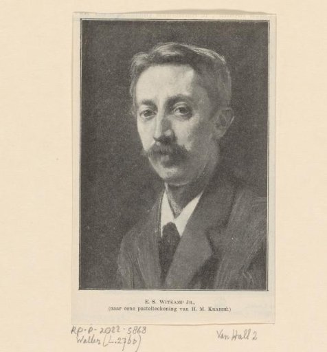 Portrait of Ernst Witkamp