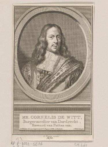 Portrait of Cornelis de Witt