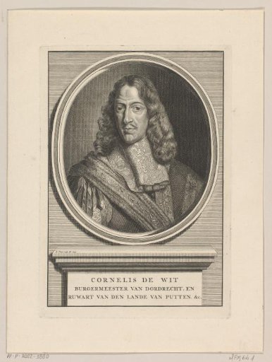 Portrait of Cornelis de Witt