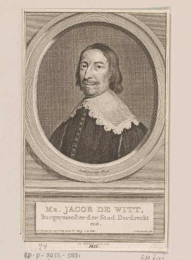 Portrait of Jacob de Witt