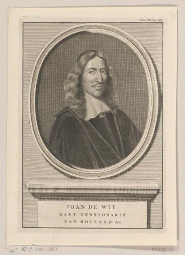 Portrait of Johan de Witt