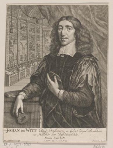 Portrait of Johan de Witt at the age of 45