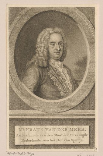 Portrait of Frans van der Meer
