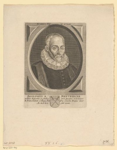 Portrait of Adolf van Meetkercke