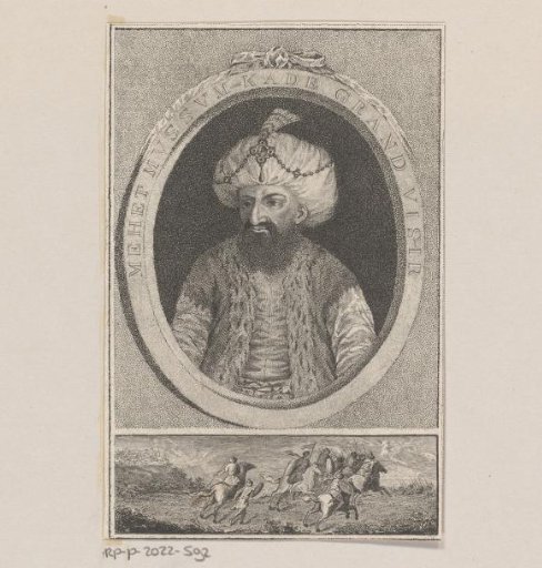 Portrait of possibly Karamani Mehmet Pasha