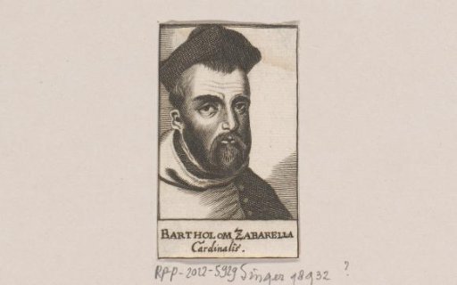 Portrait of Bartolomeo Zabarella