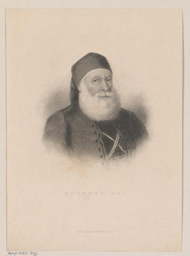 Portrait of Mohammed Ali, Governor of Egypt