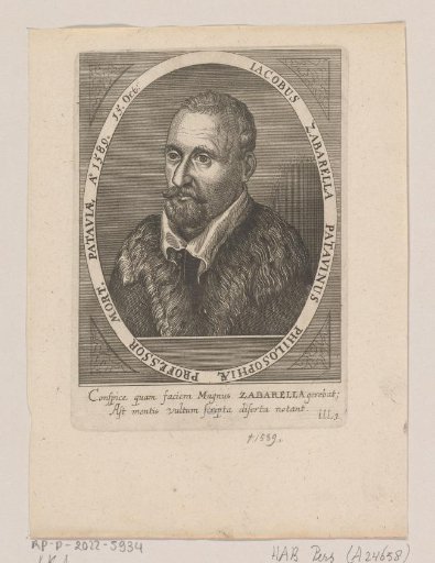 Portrait of Jacopo Zabarella
