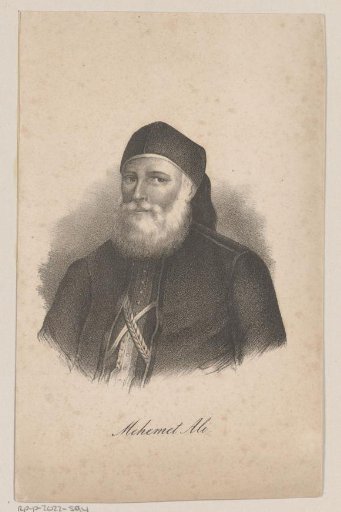Portrait of Mohammed Ali, Governor of Egypt