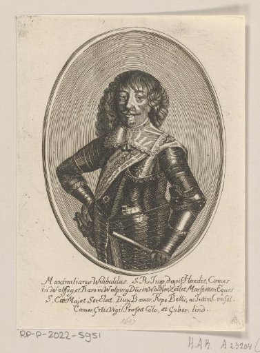 Portrait of Maximilian Willibald of Waldburg-Wolfegg
