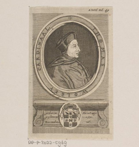 Portrait of Thomas Wolsey