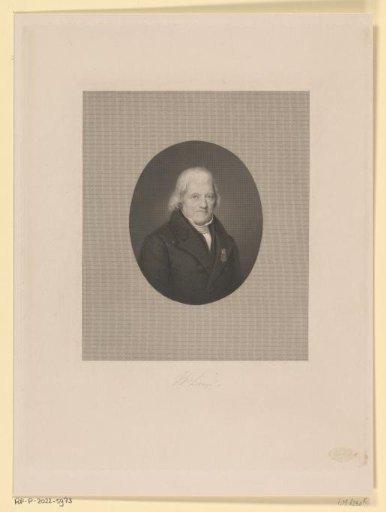 Portrait of Johannes Leonardus Wolterbeek