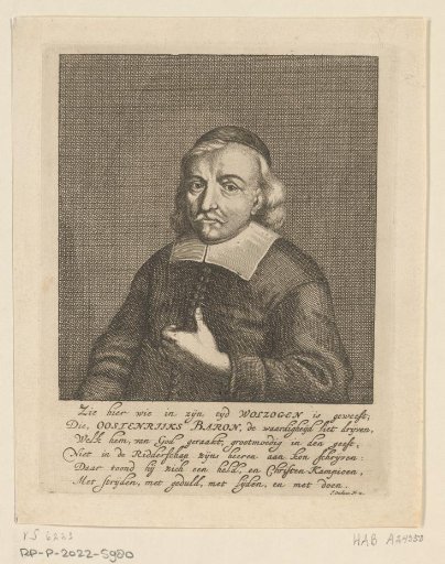 Portrait of Johann Ludwig von Wolzogen