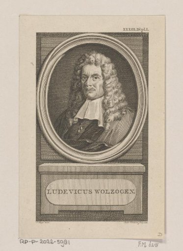 Portrait of Ludovicus Wolzogen