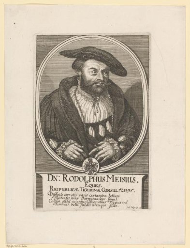 Portrait of Rodolphus Meisius