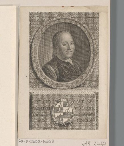 Portrait of Nikolaus Ludwig Graf von Zinzendorf