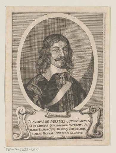 Portrait of Claude de Mesmes