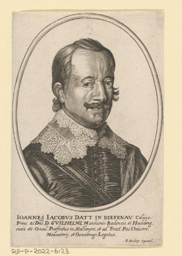 Portrait of Johannes Jacob Datt