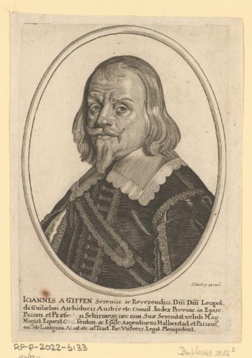 Portrait of Johann Giffen