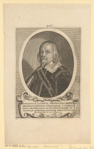 Portrait of Johann Giffen