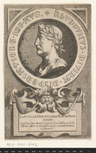 Portrait of Louis the Pious