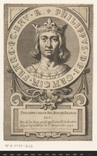 Portrait of Philip IV of France