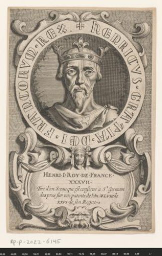 Portrait of Henry I of France