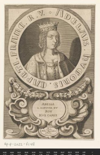 Portrait of Adelaide of Tours