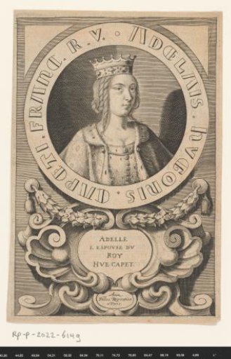 Portrait of Adelaide of Tours