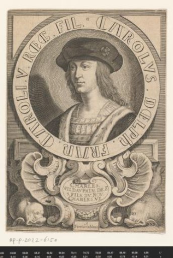 Portrait of Charles VII of France