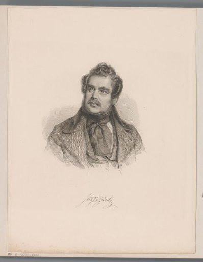 Portrait of Joseph Christian von Zedlitz