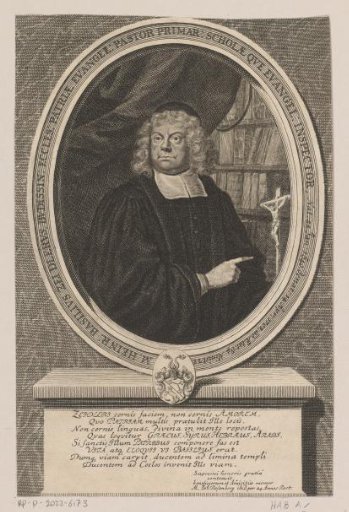 Portrait of Heinrich Basilius Zeidler