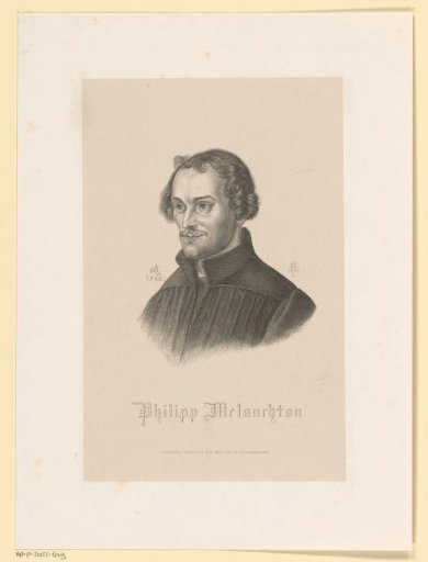 Portrait of Philipp Melanchthon
