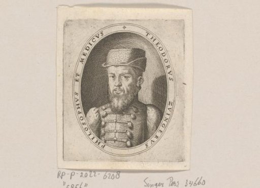 Portrait of Theodor Zwinger