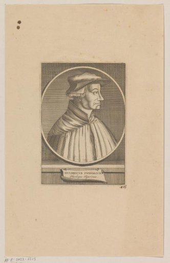 Portrait of Ulrich Zwingli