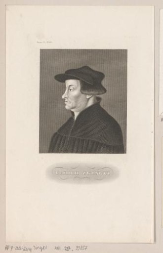 Portrait of Ulrich Zwingli