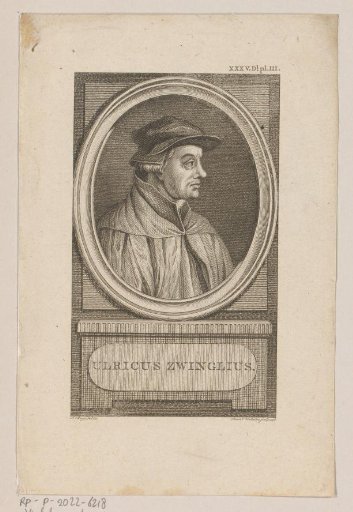 Portrait of Ulrich Zwingli