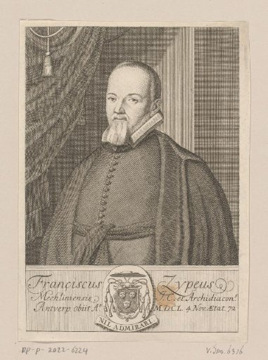 Portrait of Franciscus Zypaeus